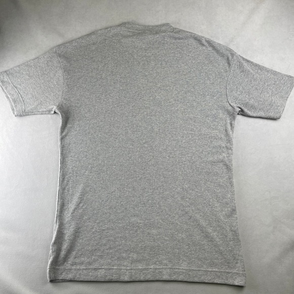Nike Mens Grey Waffle Knit Crew Neck Thermal T Shirt Oversized Summer 2020 M New - Picture 3 of 8